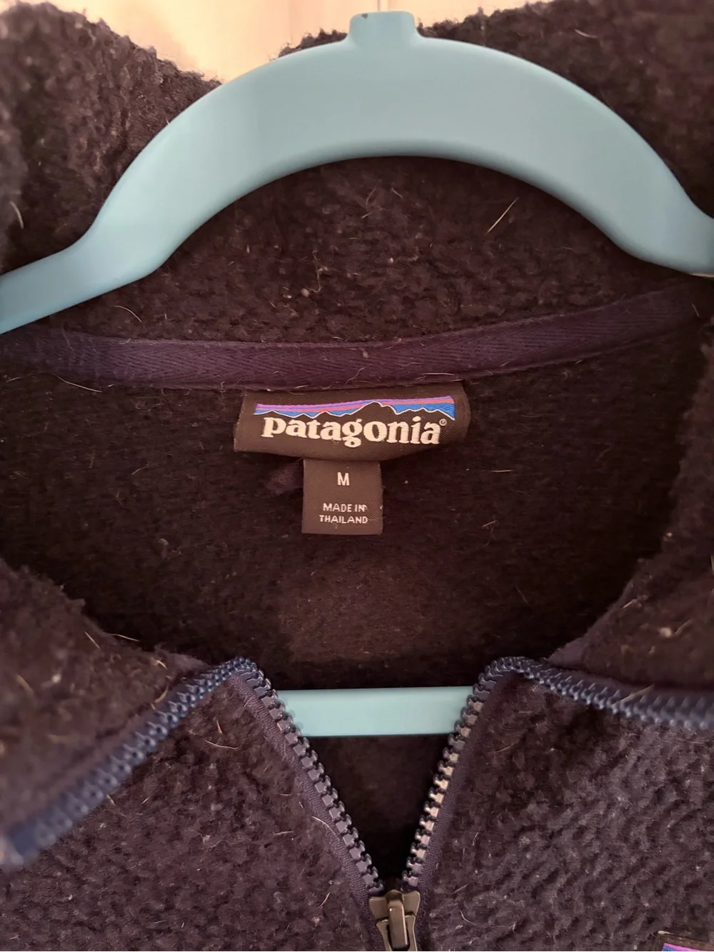 Patagonia Men’s Navy Half-Zip Fleece Pullover